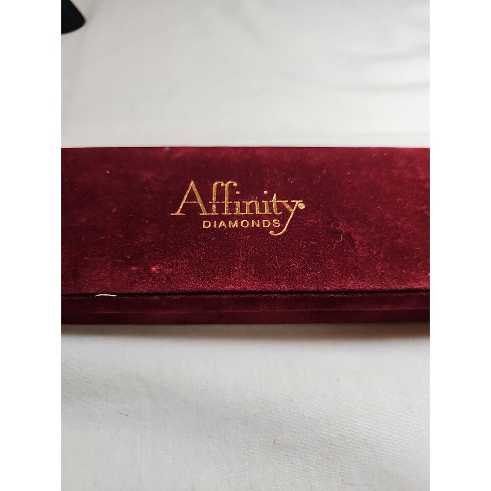 Affinity Diamonds Sterling Silver Case Watch - image 4